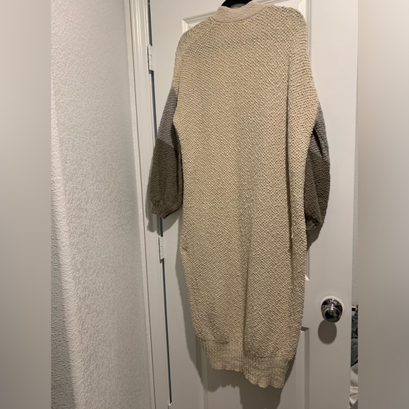 By Together | 100% cotton long duster cardigan - Picture 4 of 9